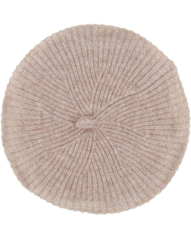 Strick-Baskenmütze Polyester Strick-Baskenmütze