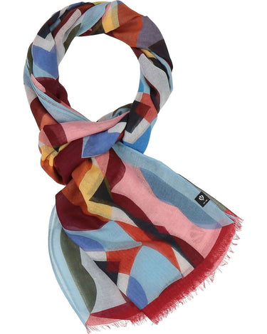 Schal Sustainability Edition - Stola mit geometrischem Muster im Retro-Design