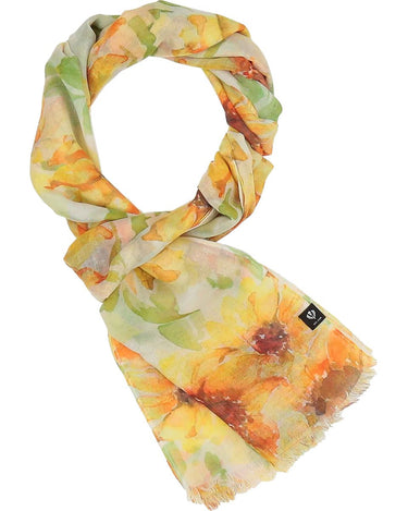 Schal Sustainability Edition - Stola mit Sonnenblumen-Design
