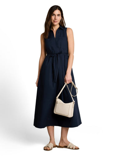 Midi-Kleid mit Taschen