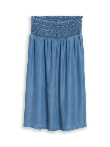 Jeansrock mit Eingriffstaschen