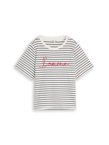T-Shirt mit Schriftzug
