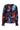 blouse with standing collar and 1/1 sleeve with elastic on cuff