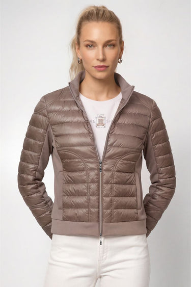 Steppjacke mit Neopren