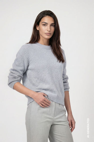 Strickpullover mit Lurex