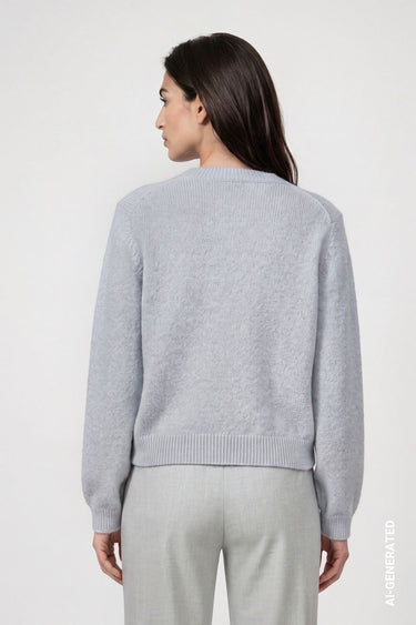Strickpullover mit Lurex