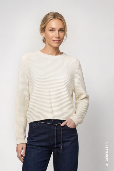 Basic Strickpullover