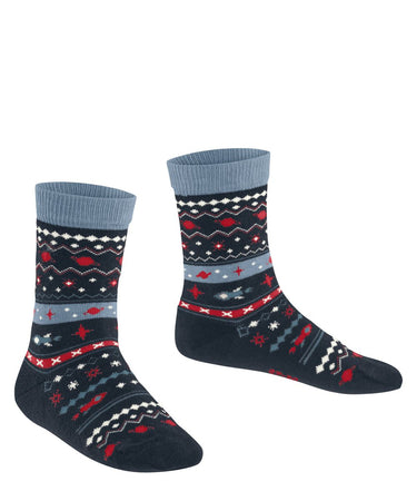 FALKE Kinder Strumpf Cosmos Fair Isle