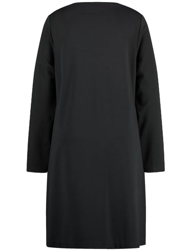Samoon Damen Kleid mit Schmuckdetail