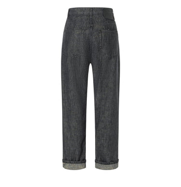 MAC JEANS - BAGGY, luxury lurex Denim