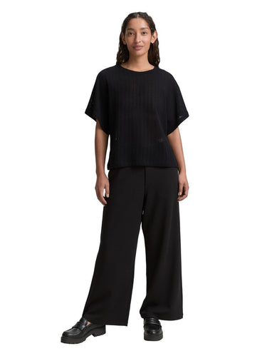 Loose Fit Crinkle T-Shirt