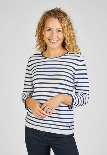Rabe Damen Pullover Blossom Island