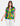 Samoon Damen T-Shirt aus luftigem Leinen-Mix