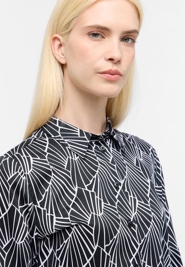 Bluse Satingewebe Langarm