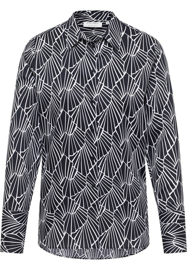 Bluse Satingewebe Langarm