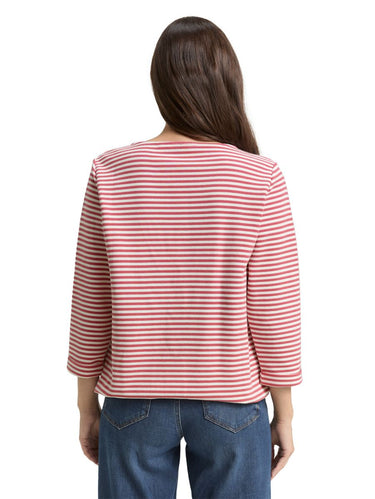 Langarmshirt mit Knopf-Details