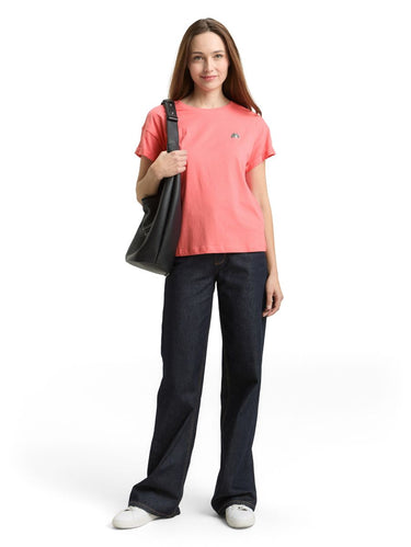 T-Shirt mit Stickerei