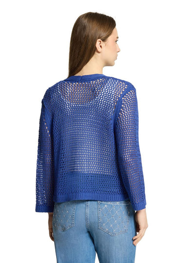 Grobstrickjacke