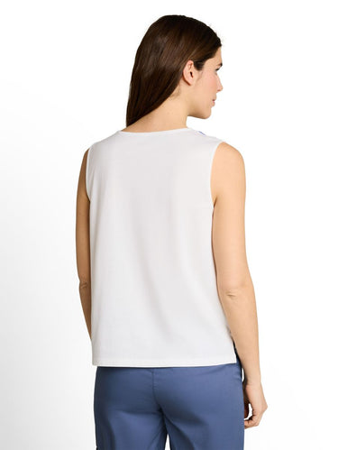 Top mit Blumenmuster