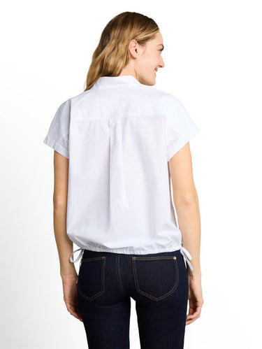 Loose Fit Popeline Bluse