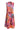 sleeveless roundneck dress with volants