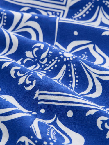 Wide Leg Hose mit Leinenanteil