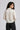 cropped blouse with drawstring at hem 1/1 sleeve