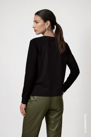 Blusenshirt mit Schmuckdetails