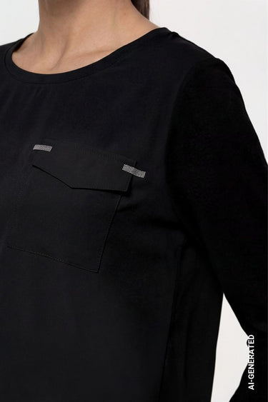 Blusenshirt mit Schmuckdetails