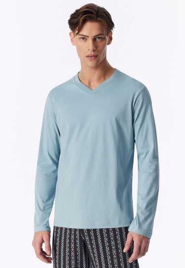 Langarmshirt V-Ausschnitt