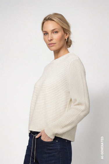 Basic Strickpullover
