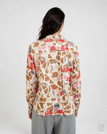 shirt blouse 1/1 sleeve