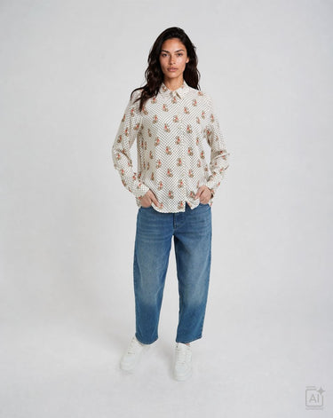 shirt blouse 1/1 sleeve