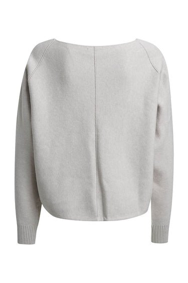 Raglan Sweater with tunnel at hem