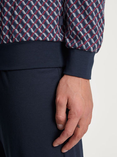 Calida HERREN Pyjama mit Bündchen