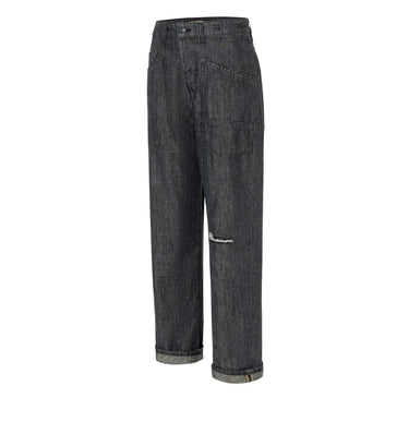 MAC JEANS - BAGGY, luxury lurex Denim
