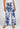 Le Comte Damen Hose Blue Wave