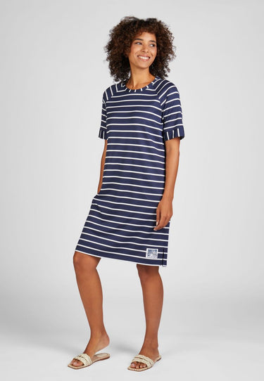 Le Comte Damen Kleid Blue Wave