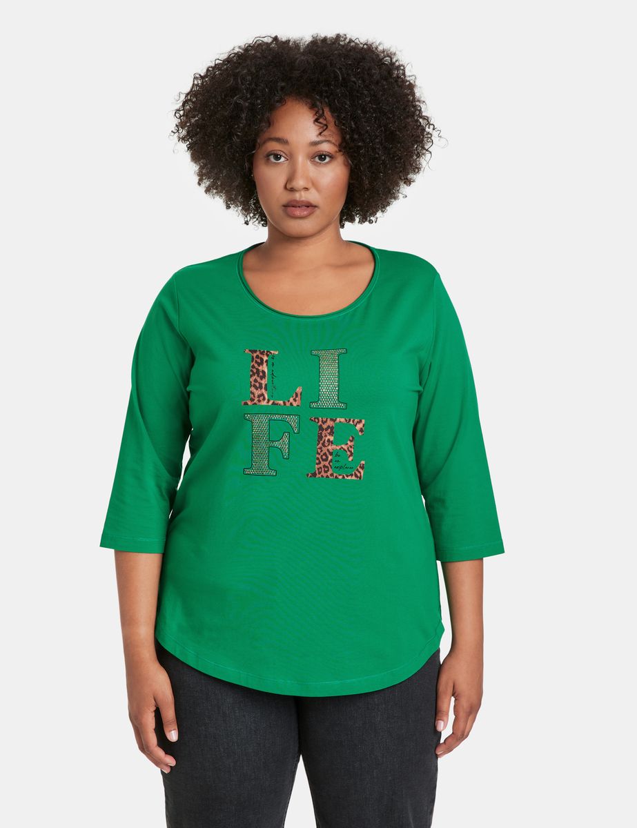 Samonn Damen T-Shirt 3/4 Arm