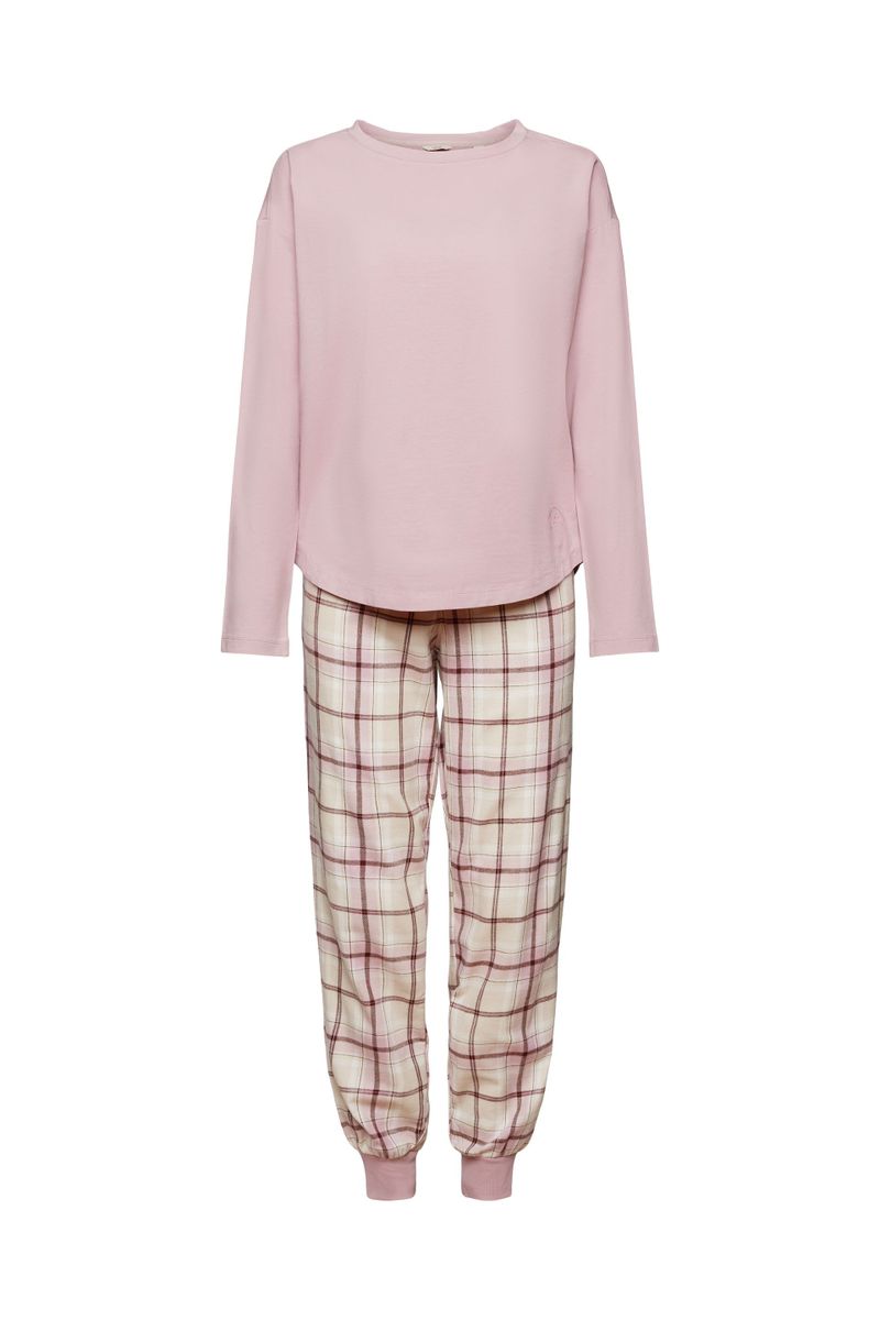 Esprit Damen Pyjama lang