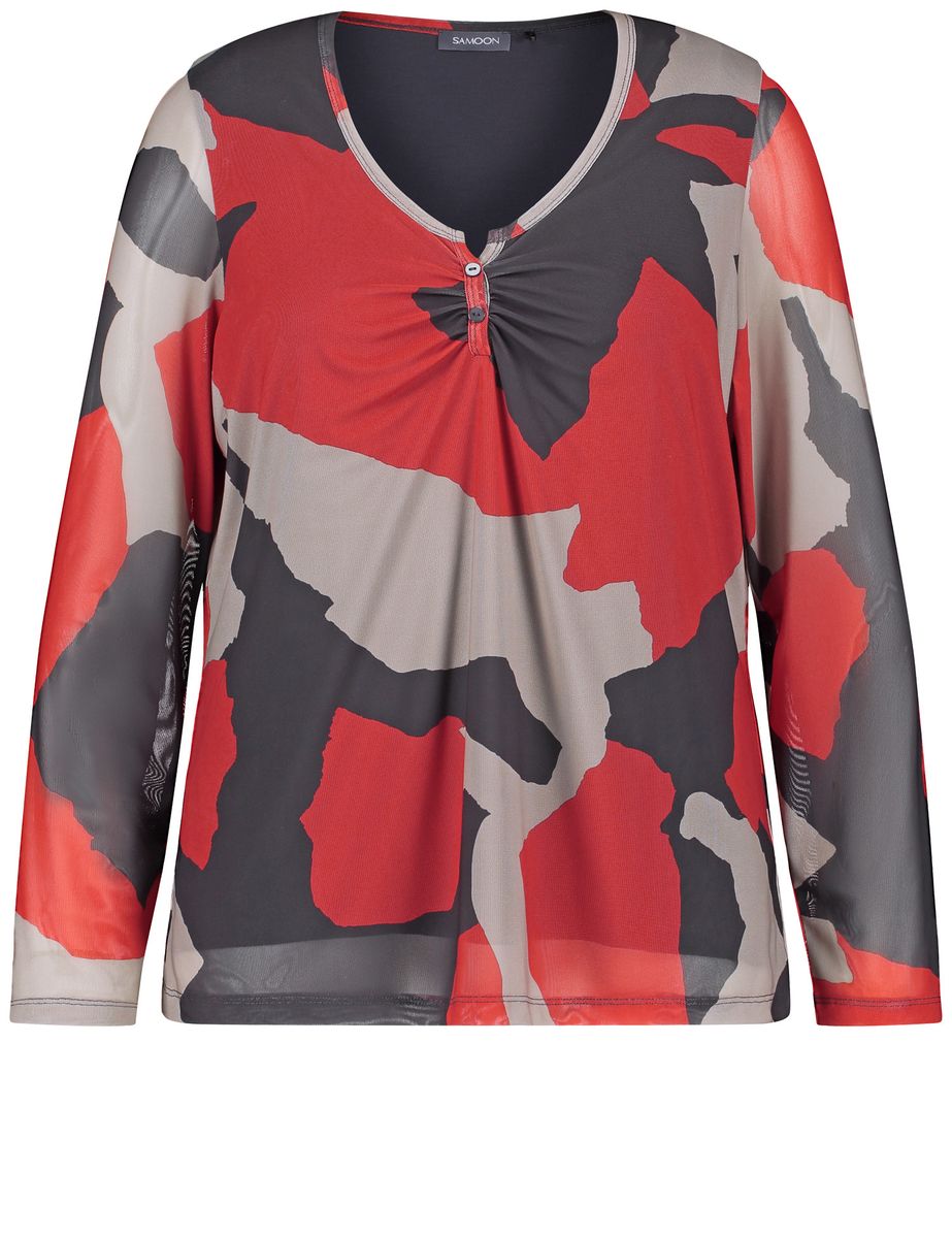 Samoon Damen T-Shirt 1/1 Arm