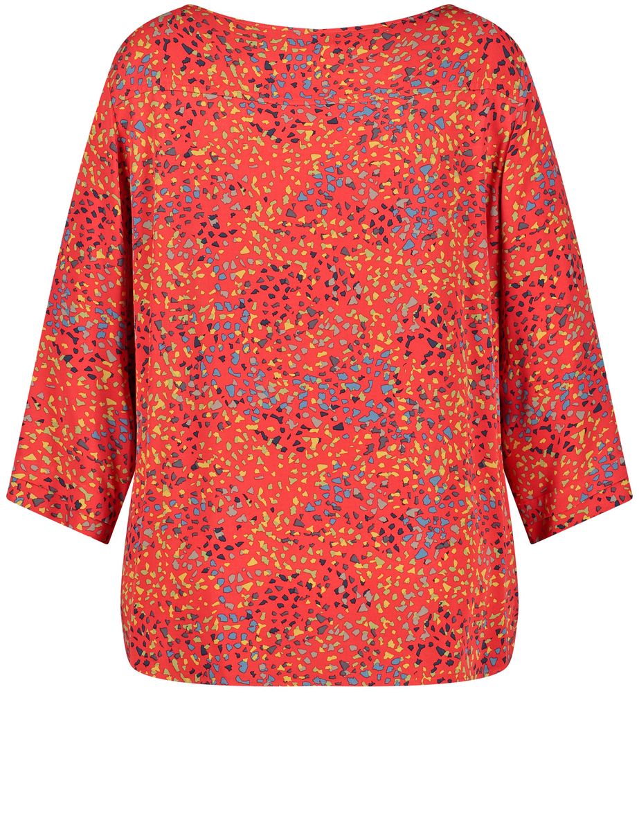 Samoon Damen 3/4 Arm Bluse