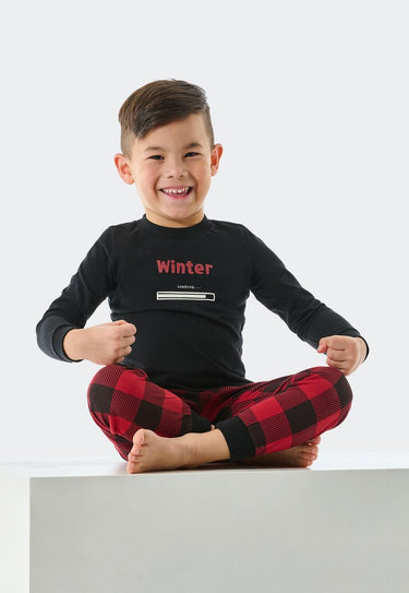Schiesser Kinder Schlafanzug lang